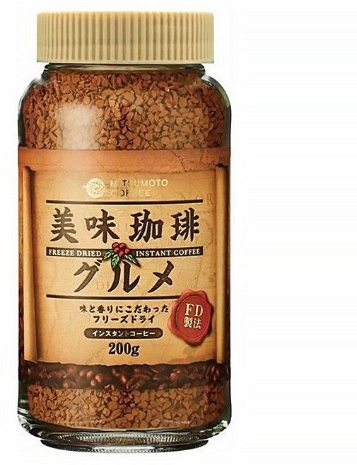 MITSUMOTO COFFEE 美味珈琲, 200g, 1罐, 1入