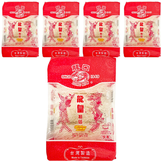 龍口 龍皇 粉絲, 90g, 5包