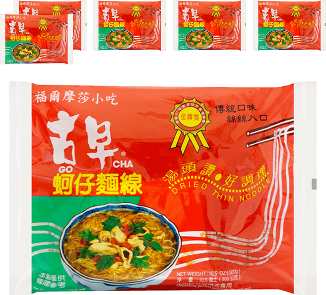 古早味 蚵仔麵線 好調理 福爾摩莎小吃, 300g, 6包