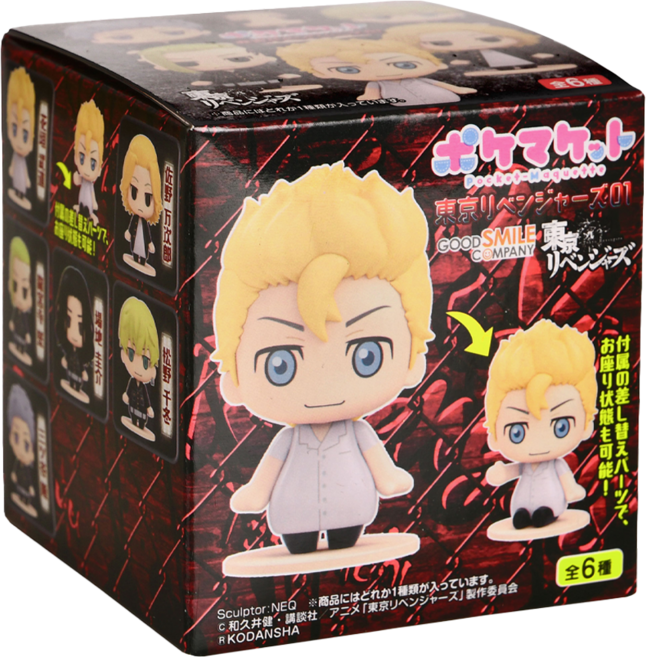 GOOD SMILE COMPANY 東京復仇者 Pocket Maquette系列盒玩, 1個