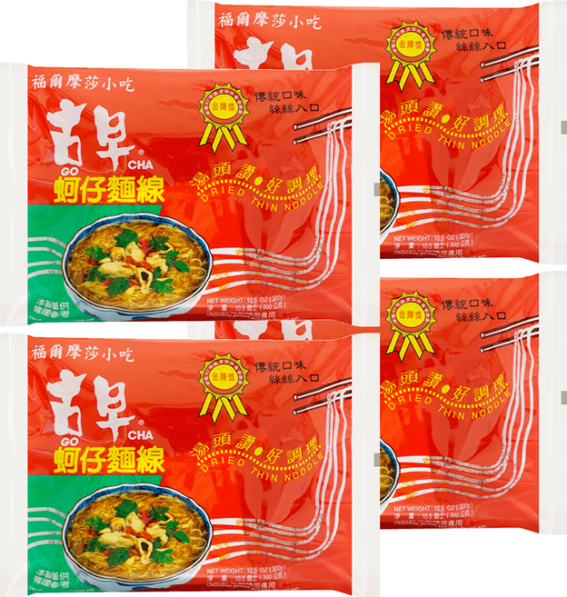 古早味 蚵仔麵線 好調理 福爾摩莎小吃, 300g, 4包