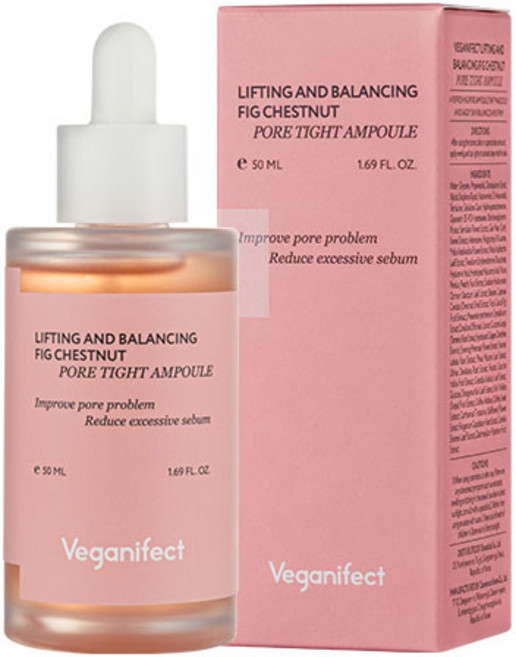 veganifect 拉提平衡無花果毛孔緊緻安瓶, 50ml, 1個
