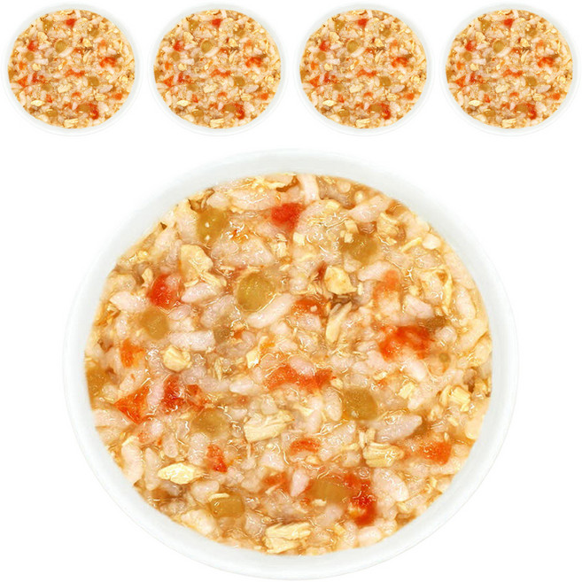 짱죽 유아용 실온 이유식 후기 진밥, 토마토치킨리조또, 160g, 5개