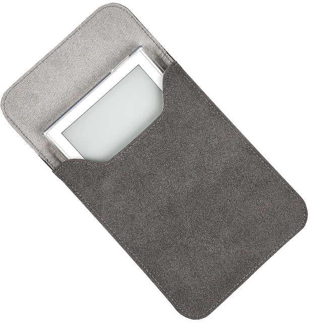 BOHO 이북리더기 PU가죽 파우치, 차콜, 1개