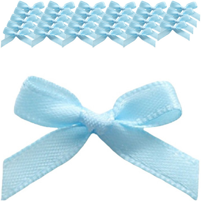 코히모 완성 리본 5W0302, 블루, 100개