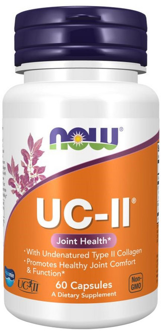 NOW Foods UC-II二型膠原蛋白, 60顆, 1瓶