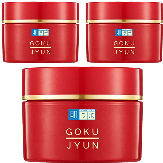 하다라보 고쿠쥰 리프팅 크림, 50g, 3개