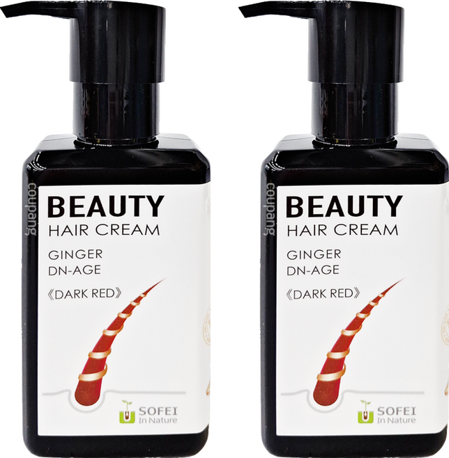 SOFEI 舒妃 自然匯薑萃髮麗霜 紅栗, 100ml, 2瓶