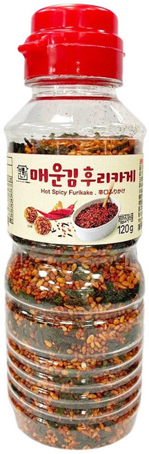 逢國食品 海苔芝麻香鬆 辣味, 120g, 1瓶