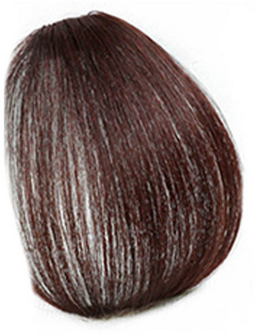 가발위드 인모 앞머리 가발 기본형, 다크 브라운, 1개