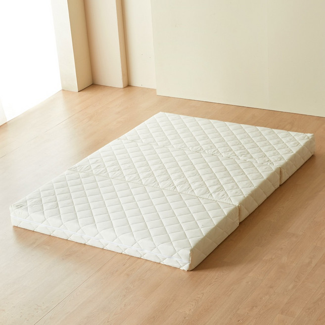 Wellfurniture Mellow 3折式智慧泡棉床墊 米色 Multi Single 14cm, 淺褐色