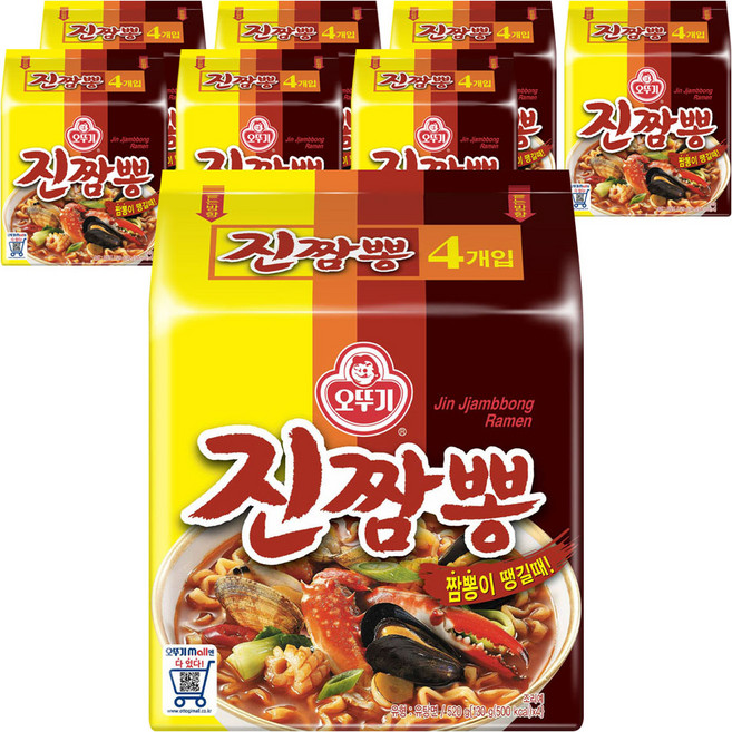 오뚜기 진짬뽕 130g, 32개