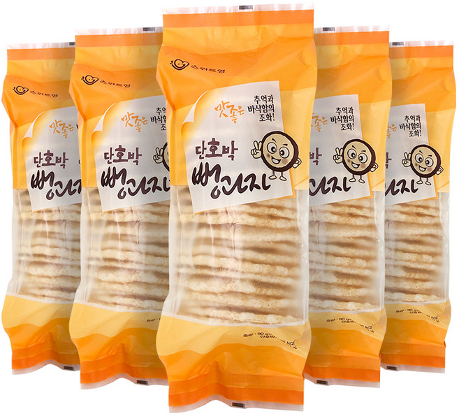 스위트영 단호박 뻥과자, 80g, 5개