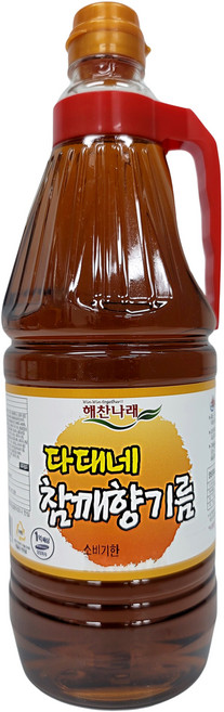 해찬나래 다대내 참깨향기름, 1.5L, 1개