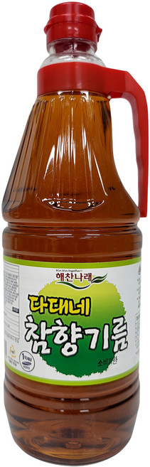 해찬나래 다대네 참향기름, 1.5L, 1개
