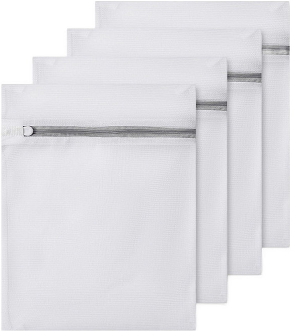 모던모어 촘촘 튼튼 사각 세탁망 23 x 30cm, 화이트, 4개