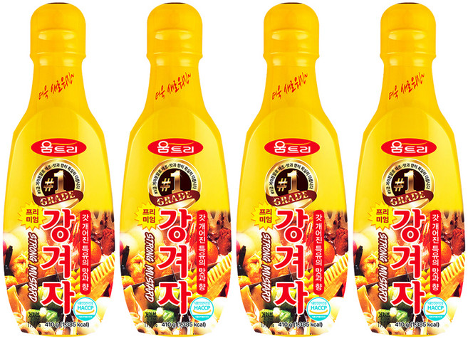 움트리 프리미엄 강겨자, 410g, 4개