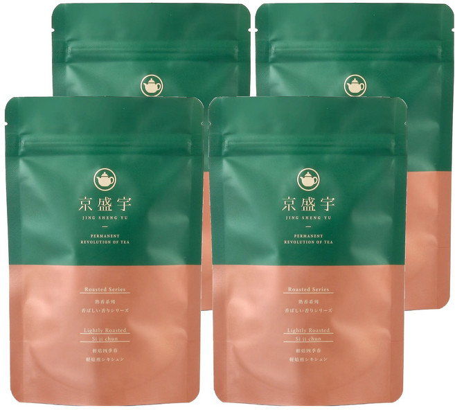 京盛宇 光之茶系列 輕焙四季春原葉袋茶, 2.5g, 15包, 4袋