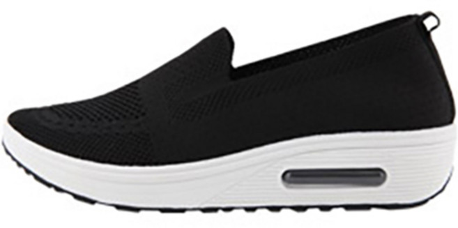 단골언니 여성용 니트 짜임 에어 토피카 슬립온