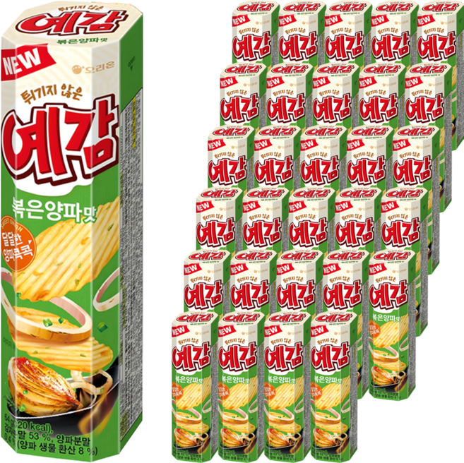 오리온 예감 볶은양파맛, 64g, 40개