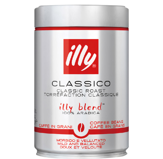 illy 意利咖啡 中培 100%阿拉比卡 250g, 咖啡豆(無研磨), 1罐