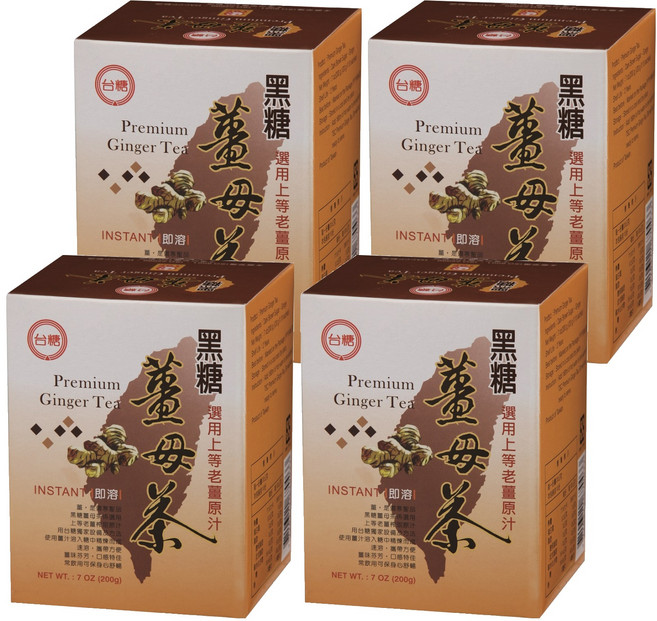 台糖 黑糖薑母茶, 20g, 10包, 4盒