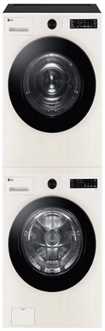 LG전자 트롬 오브제컬렉션 드럼세탁기 + 건조기 세트 KFG21EN-8EN 21kg + 18kg 방문설치, 네이처 베이지+네이처 베이지