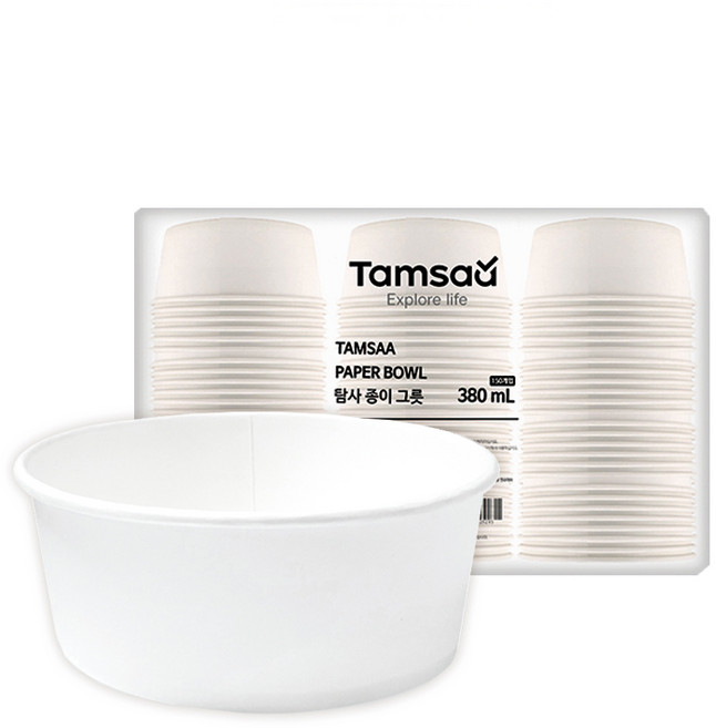 탐사 종이그릇 380ml, 1개, 150개입