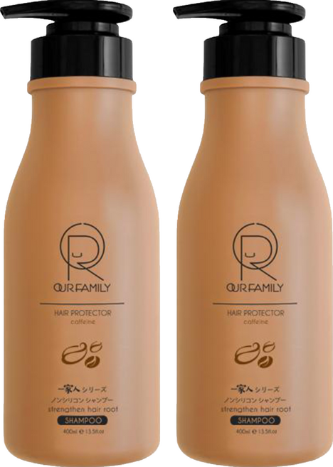 OUR FAMILY 一家人 益生菌養髮洗髮精, 400ml, 2瓶
