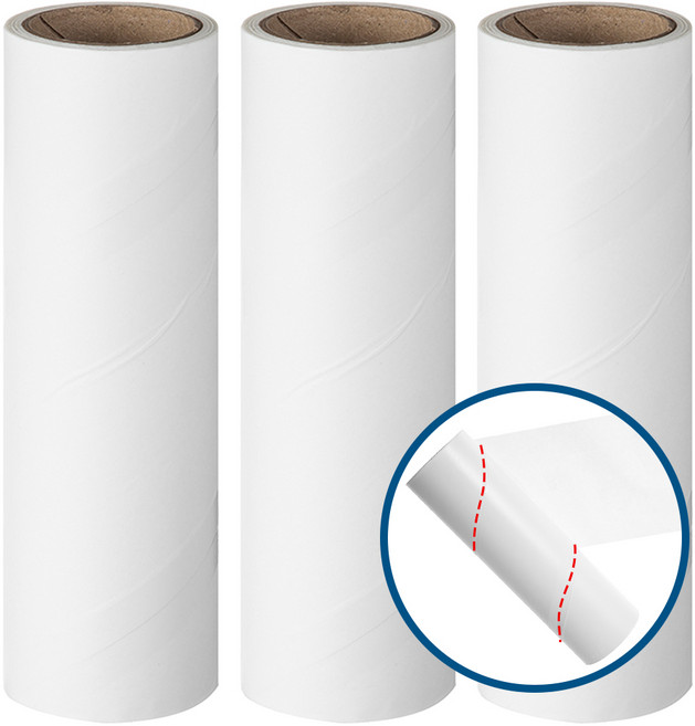 코멧 사선컷팅 테이프 클리너 리필, 3개