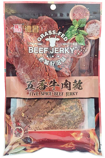 德昌 五香牛肉乾, 100g, 1包