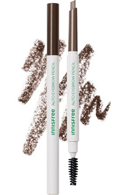 INNISFREE 台灣公司貨 妝自然眉筆 0.3g, 6號 棕色, 1支