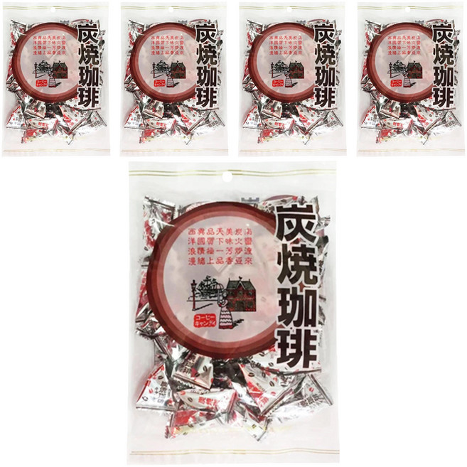 Kasugai 春日井 碳燒咖啡糖, 250g, 5袋