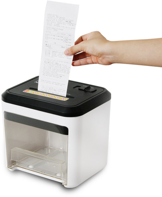 오픽솔루션 소형 문서 세단기, TS-303, 혼합 색상