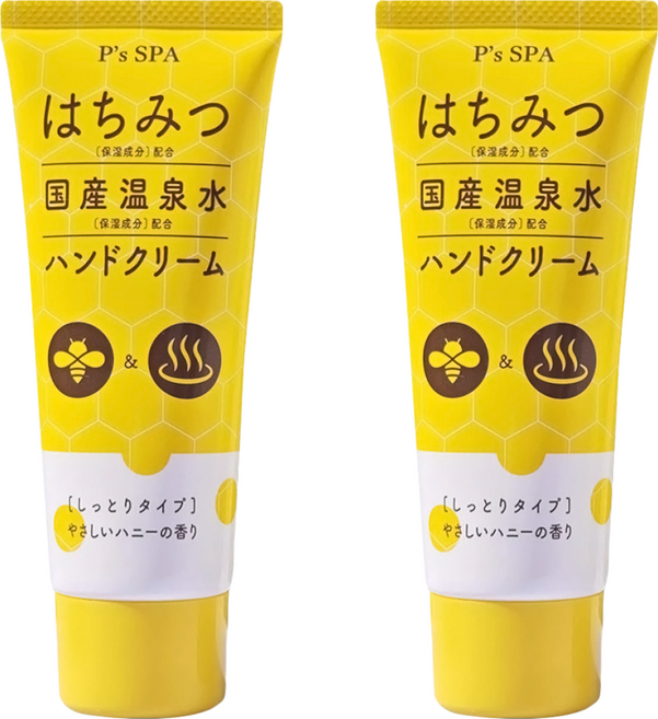 P's spa 蜂蜜護手霜, 60g, 2條