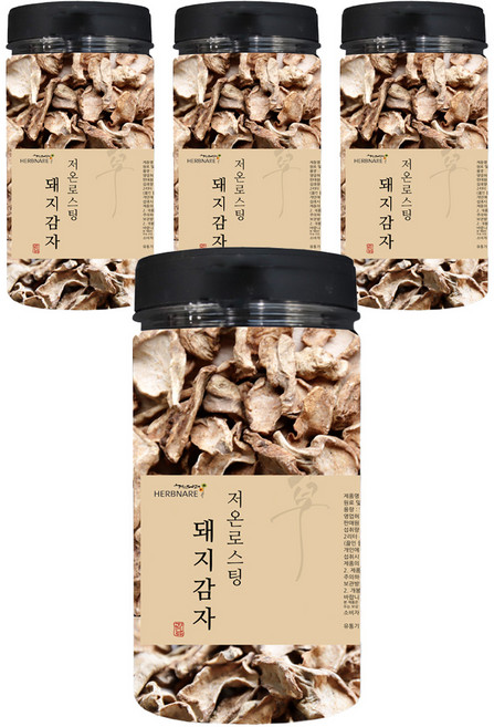 허브나래 볶은 돼지감자차, 500g, 4개