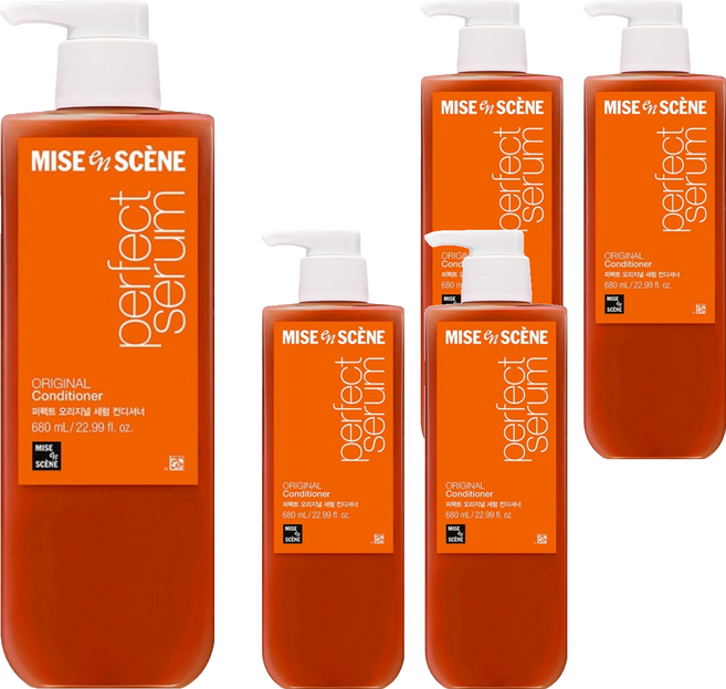 미쟝센 퍼펙트 세럼 컨디셔너, 680ml, 5개