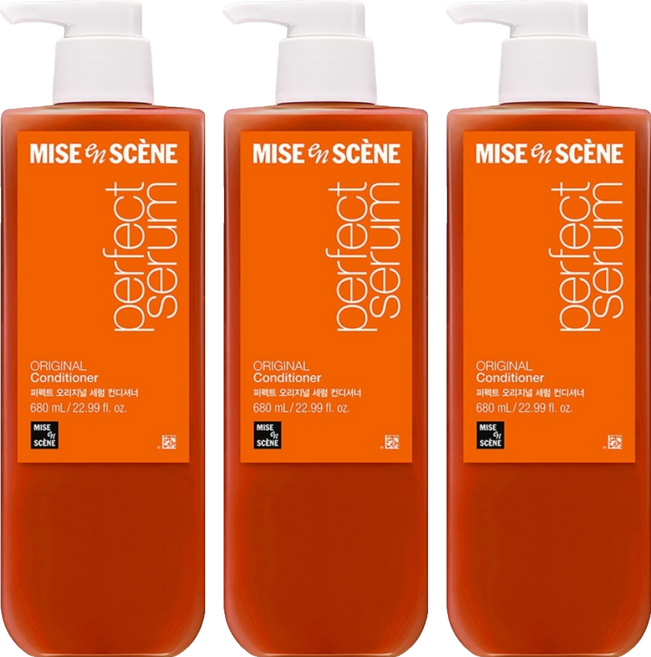 미쟝센 퍼펙트 세럼 컨디셔너, 680ml, 3개