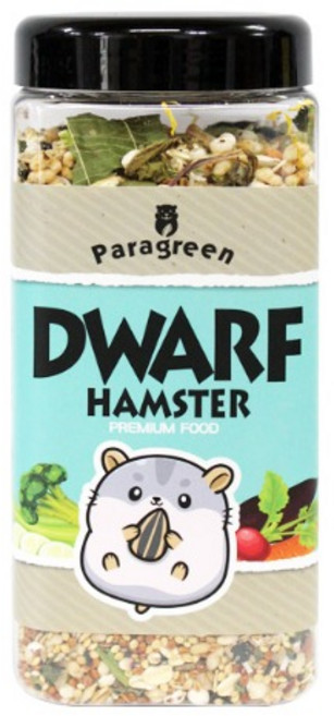패러그린 드워프 햄스터 프리미엄 푸드 사료, 580g, 1개