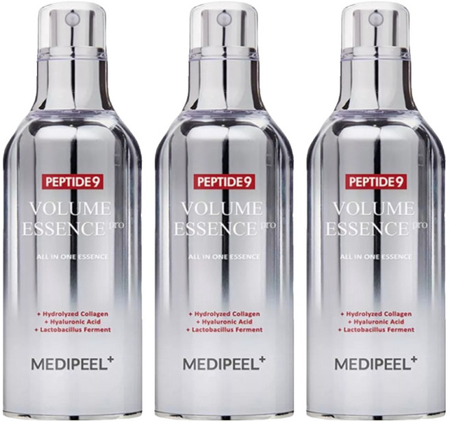 MEDIPEEL 美蒂菲 台灣公司貨 9胜肽全效精華PRO, 100ml, 3瓶