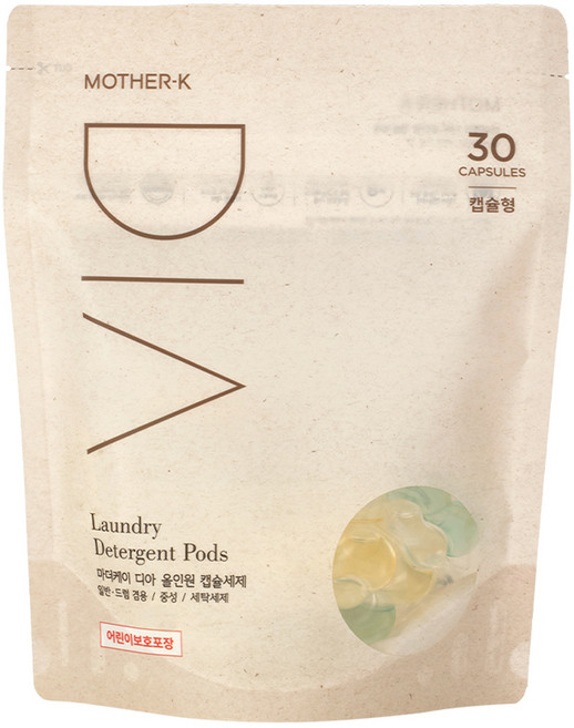 마더케이 디아 올인원 유아 캡슐세제 30p, 405g, 1개