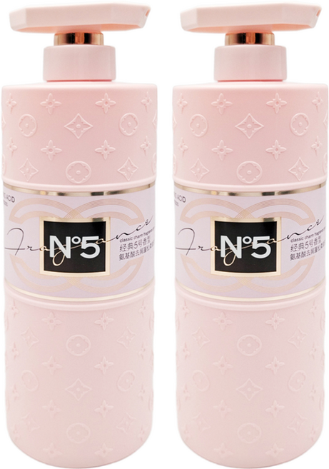 GuERBEIS 嬌貝詩 氨基酸去屑蓬松柔順洗髮露, 800ml, 2瓶