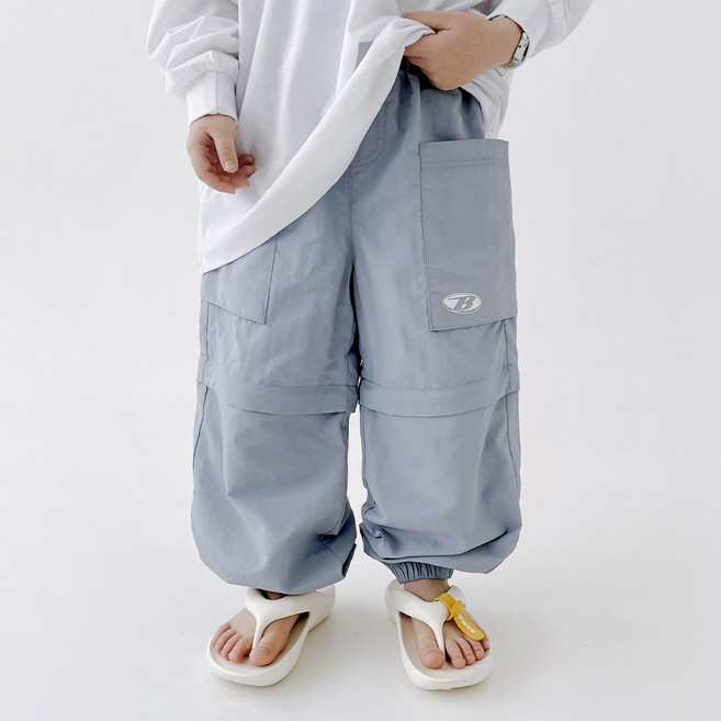 베리클로젯 남아용 소다팝 투웨이 반바지 키즈 유아 조거 트레이닝 팬츠