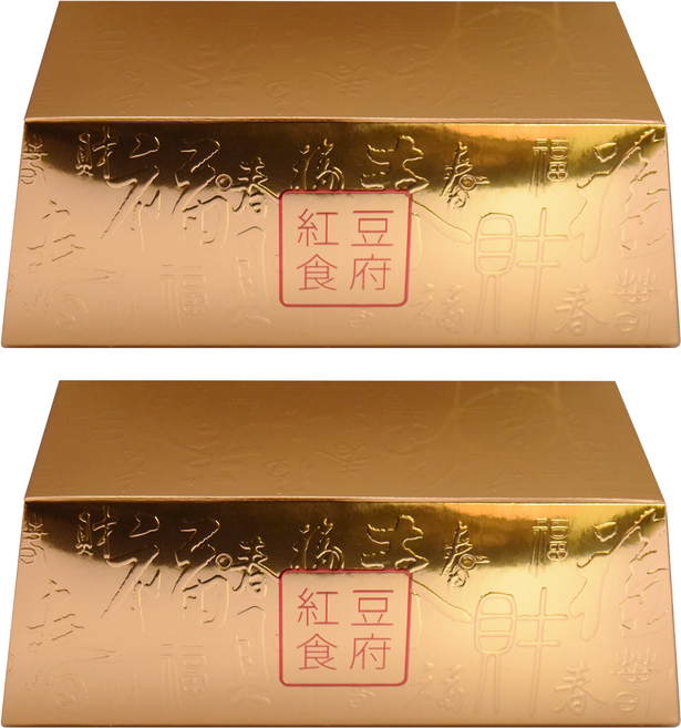 紅豆食府 蛋捲金磚禮盒 3個, 36g, 2盒