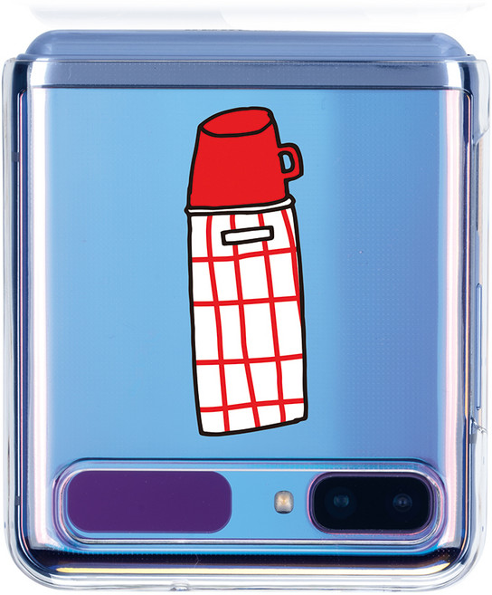 구스페리 그래픽디자인 클리어 하드 휴대폰 케이스