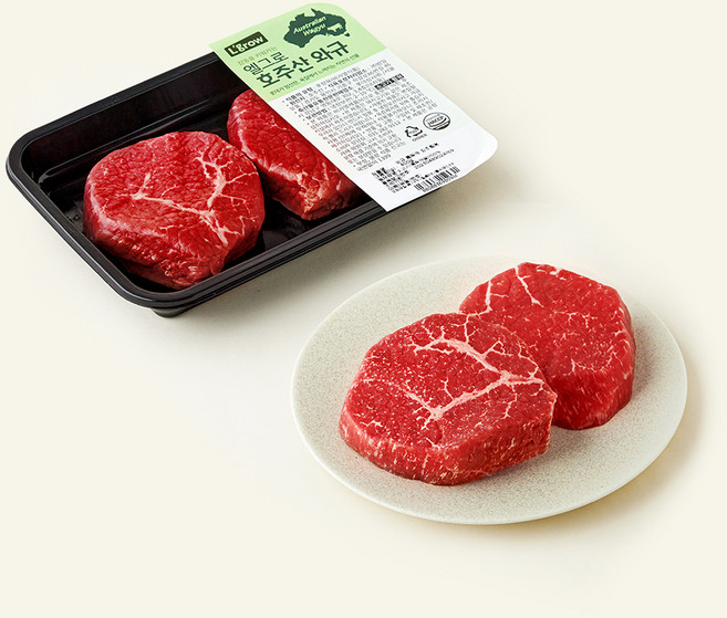 엘그로 호주산 와규 홍두깨 장조림용 (냉장), 400g, 1개