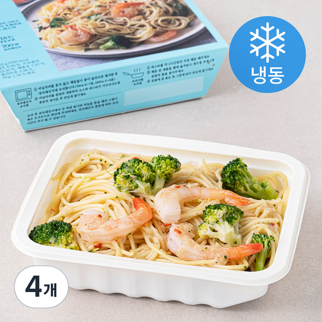 파리크라상 새우 브로콜리 알리오올리오 (냉동), 350g, 4개