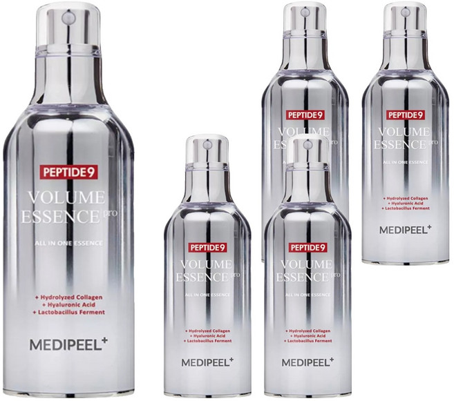 MEDIPEEL 美蒂菲 台灣公司貨 9胜肽全效精華PRO, 100ml, 5瓶