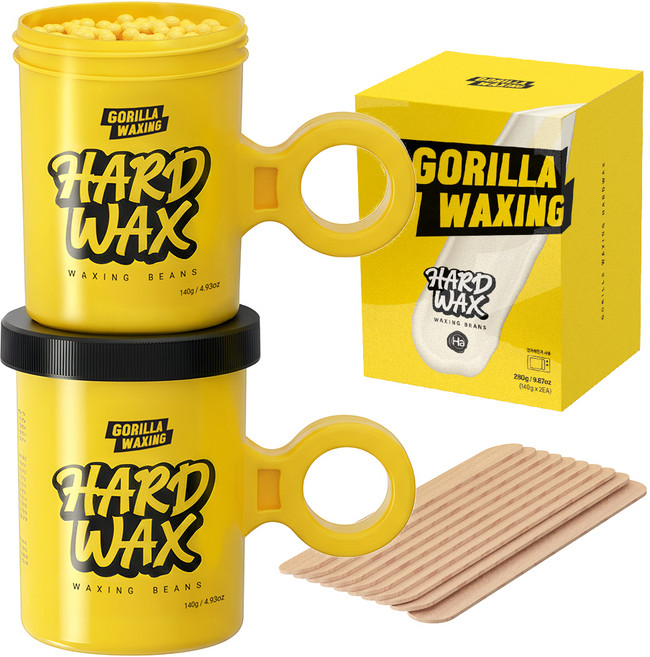 고릴라왁싱 하드왁스 왁싱키트 모든부위용, 1개