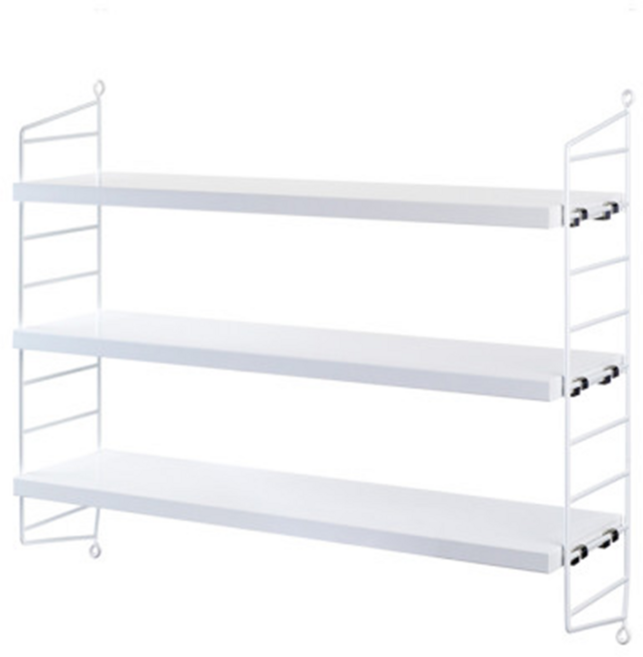 品屋 掛壁收納架 S0380, 白色, 1個